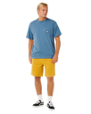 Premium Surf Cord Volley Shorts in Golden Hour