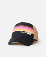 The Rip Curl Womens Revival Trucker Cap in Black