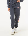 The Rip Curl Womens Las Dalias Joggers in Navy