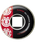 The Element Section 52mm Skateboard Wheels in Red