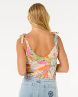 The Rip Curl Womens Cala Vadella Top in Multi