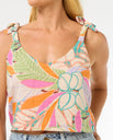 The Rip Curl Womens Cala Vadella Top in Multi