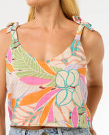 The Rip Curl Womens Cala Vadella Top in Multi
