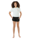 Girls Sunrise Crop T-Shirt in Mint