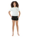 Girls Sunrise Crop T-Shirt in Mint