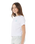 Girls Sunrise Crop T-Shirt in White
