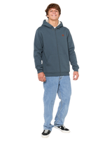The Rip Curl Mens Icons Lined Zip Hoodie in Pine Night