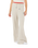 Surf Side Spliced Wide Leg Trousers in Grey Marle