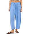 Premium Holiday Barrel Trousers in Cornflower Blue