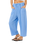 Premium Holiday Barrel Trousers in Cornflower Blue