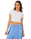 Premium Holiday Barrel Trousers in Cornflower Blue