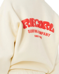 The Rip Curl Womens Surf Puff Heritage Hoodie in Cayenne