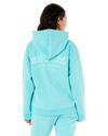 Surf Puff Heritage Hoodie in Electric Blue