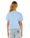 The Rip Curl Girls Girls Sunshine Squad Terry T-Shirt in Light Blue