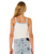 Girls Sunshine Squad Rib Vest in Bone