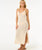 The Rip Curl Womens Cala Vadella Crochet Dress in Off White