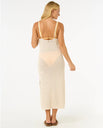 The Rip Curl Womens Cala Vadella Crochet Dress in Off White