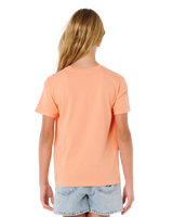 Girls Molokai T-Shirt in Salmon