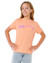 Girls Molokai T-Shirt in Salmon