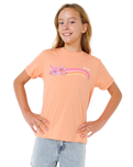 Girls Molokai T-Shirt in Salmon