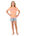 Girls Molokai T-Shirt in Salmon