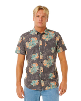 The Rip Curl Mens Sessions Aerotech Shirt in Black