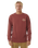 The Rip Curl Mens Stapler Sweatshirt in Apple Butter