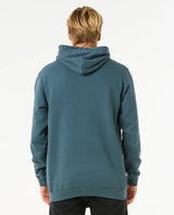 The Rip Curl Mens Stapler Hoodie in Pine Night