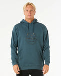 The Rip Curl Mens Stapler Hoodie in Pine Night