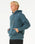 The Rip Curl Mens Stapler Hoodie in Pine Night