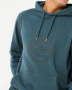 The Rip Curl Mens Stapler Hoodie in Pine Night