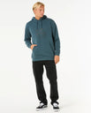 The Rip Curl Mens Stapler Hoodie in Pine Night