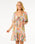 The Rip Curl Womens Cala Vadella Mini Dress in Multi
