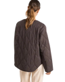 Escapade Quilted Jacket in Dark Oak