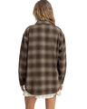 Mazzy Shacket in Cedar