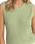 Shell Beach Vest in Sage