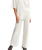 Dune Wide Leg Knit Trousers in White