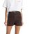 Fatigue Corduroy Shorts in Chocolate
