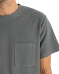 Vintage Terry T-Shirt in Silver Pine
