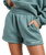 Logo Fleece Walkshorts in Sage