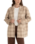 Arlo Long Jacket in Berry
