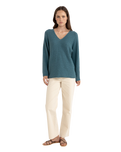 Adele Oversized Knit Jumper in Teal