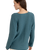 The Rhythm Womens Adele Oversized Knit Jumper in Teal