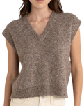 The Rhythm Womens Quinn Knit Top in Oatmeal