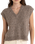 The Rhythm Womens Quinn Knit Top in Oatmeal