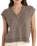 The Rhythm Womens Quinn Knit Top in Oatmeal