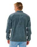 Premium Surf Cord Shirt in Pine Night
