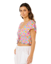 Malibu Cove Top in Blue