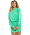 High Tide Terry Sweatshirt in Green