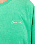 High Tide Terry Sweatshirt in Green